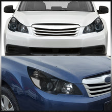 Load image into Gallery viewer, Subaru Legacy / Outback 2010-2014 Factory Style Headlights Black Housing Clear Len Clear Reflector