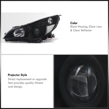 Load image into Gallery viewer, Subaru Legacy / Outback 2010-2014 Factory Style Headlights Black Housing Clear Len Clear Reflector