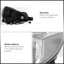 Load image into Gallery viewer, Subaru Legacy / Outback 2010-2014 Factory Style Headlights Chrome Housing Clear Len Clear Reflector