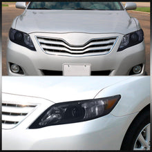 Load image into Gallery viewer, Toyota Camry 2010-2011 Factory Style Projector Headlights Black Housing Clear Len Amber Reflector
