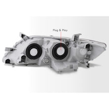 Load image into Gallery viewer, Toyota Camry 2007-2009 Factory Style Projector Headlights Black Housing Clear Len Clear Reflector
