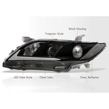 Load image into Gallery viewer, Toyota Camry 2007-2009 Sequential LED DRL Bar Factory Style Headlights Black Housing Clear Len Clear Reflector