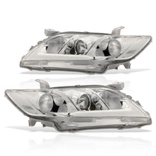 Load image into Gallery viewer, Toyota Camry 2007-2009 Sequential LED DRL Bar Factory Style Headlights Chrome Housing Clear Len Clear Reflector