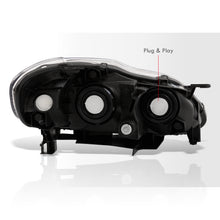 Load image into Gallery viewer, Toyota Corolla 2003-2008 Factory Style Headlights Chrome Housing Clear Len Amber Reflector