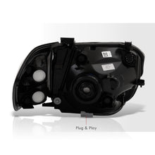 Load image into Gallery viewer, Toyota Tundra (Double Cab / 4 Door Models Only) 2005-2006 / Sequoia 2005-2007 LED DRL Bar Factory Style Headlights + Corners Black Housing Clear Len Amber Reflector