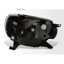 Load image into Gallery viewer, Toyota Tacoma 2012-2015 LED DRL Bar Factory Style Headlights Chrome Housing Clear Len Clear Reflector