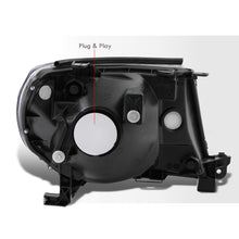 Load image into Gallery viewer, Toyota Tacoma 2005-2011 Factory Style Headlights Chrome Housing Clear Len Clear Reflector