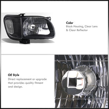 Load image into Gallery viewer, Toyota Tacoma 2001-2004 Factory Style Headlights + Corners Black Housing Clear Len Clear Reflector