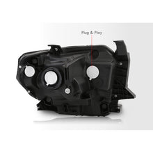 Load image into Gallery viewer, Toyota Tundra 2014-2021 Factory Style Headlights Chrome Housing Smoke Len Amber Reflector