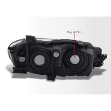 Load image into Gallery viewer, Toyota Camry 2015-2017 Factory Style Headlights Chrome Housing Clear Len Amber Reflector (Halogen Models Only)