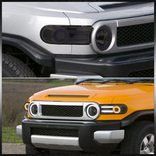 Load image into Gallery viewer, Toyota FJ Cruiser 2007-2014 LED DRL Bar Projector Headlights Chrome Housing Smoke Len Clear Reflector