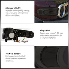 Load image into Gallery viewer, Toyota FJ Cruiser 2007-2014 LED DRL Bar Projector Headlights Chrome Housing Smoke Len Clear Reflector
