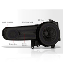 Load image into Gallery viewer, Toyota FJ Cruiser 2007-2014 LED DRL Bar Projector Headlights Chrome Housing Smoke Len Clear Reflector