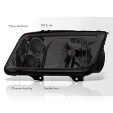 Load image into Gallery viewer, Volkswagen Jetta 1999-2004 Factory Style Headlights + Euro Fogs Chrome Housing Smoke Len Clear Reflector