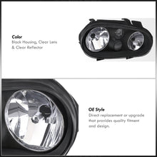 Load image into Gallery viewer, Volkswagen Golf GTI MK4 1999-2006 / Cabrio MK4 1999-2002 Factory Style Headlights Black Housing Clear Len Clear Reflector
