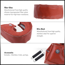 Load image into Gallery viewer, Turbo Heat Shield Blanket Red for T3,T25,T28,GT25,GT28,GT30,GT32,GT35,GT37 Exhaust Hosuing
