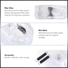 Load image into Gallery viewer, Turbo Heat Shield Blanket Silver for T3,T25,T28,GT25,GT28,GT30,GT32,GT35,GT37 Exhaust Hosuing