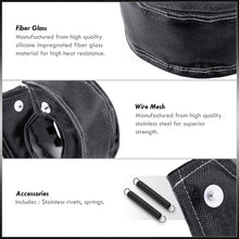 Load image into Gallery viewer, Turbo Heat Shield Blanket Black for T4,GT30,GT32,GT35,GT37,GT40,GT42,GT47,GT55 Exhaust Housing