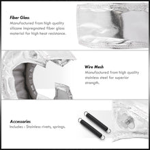 Load image into Gallery viewer, Turbo Heat Shield Blanket Silver for T4,GT30,GT32,GT35,GT37,GT40,GT42,GT47,GT55 Exhaust Housing