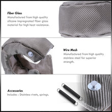 Load image into Gallery viewer, Turbo Heat Shield Blanket Titanium for T4,GT30,GT32,GT35,GT37,GT40,GT42,GT47,GT55 Exhaust Housing