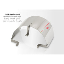 Load image into Gallery viewer, Air Intake Filter Heat Shield Chrome