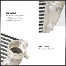 Load image into Gallery viewer, Porsche 911 996 997 2001-2009 Twin Turbo Bolt-On Side Mount Aluminum Intercooler (Left & Right)