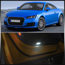 Load image into Gallery viewer, Audi / Lamborghini / Porsche / Seat / Skoda / Volkswagen 2-Piece Left & Right Interior White SMD LED Door Courtesy Lights Clear Len
