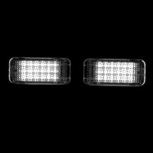 Load image into Gallery viewer, Audi / Lamborghini / Porsche / Seat / Skoda / Volkswagen 2-Piece Left & Right Interior White SMD LED Door Courtesy Lights Clear Len