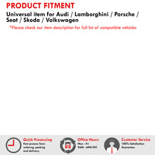 Load image into Gallery viewer, Audi / Lamborghini / Porsche / Seat / Skoda / Volkswagen 2-Piece Left & Right Interior White SMD LED Door Courtesy Lights Clear Len