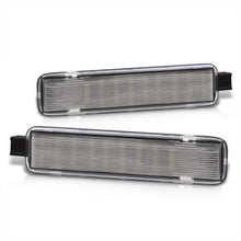 Load image into Gallery viewer, Chevrolet Silverado 1999-2006 / C/K 1997-2000 / Suburban Tahoe 1995-2006 / Cadillac Escalade 1999-2006 / GMC Sierra 1999-2006 / Yukon XL 1995-2006 / Hummer H2 2003-2009 2-Piece Left & Right Interior White SMD LED Door Courtesy Lights Clear Lens