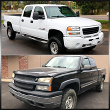 Load image into Gallery viewer, Chevrolet Silverado 1999-2006 / C/K 1997-2000 / Suburban Tahoe 1995-2006 / Cadillac Escalade 1999-2006 / GMC Sierra 1999-2006 / Yukon XL 1995-2006 / Hummer H2 2003-2009 2-Piece Left &amp; Right Interior White &amp; Red SMD LED Door Courtesy Lights Clear Lens
