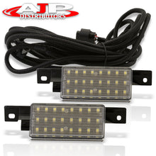 Load image into Gallery viewer, Chevrolet Silverado 1500 2016-2018 / 1500 LD 2019 / 2500HD 3500HD 2016-2019 / GMC Sierra 1500 2016-2018 / 1500 Limited 2019 / 2500HD 3500HD 2016-2019 2-Piece Left & Right White SMD LED Truck Bed Cargo Lights Clear Len (Includes Wiring Harness)