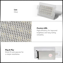 Load image into Gallery viewer, Chrylser / Dodge 1-Piece Interior White SMD LED Door Courtesy Lights Clear Len