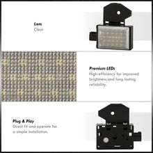 Load image into Gallery viewer, Dodge Ram 1500 2500 3500 1998-2017 / Ram 4500 5500 2009-2017 / Jeep Cherokee 1998-2001 / Wrangler 1998-2007 White SMD LED Underhood Courtesy Engine Bay Light Clear Len