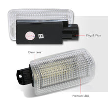 Load image into Gallery viewer, Toyota 86 Scion FR-S 2013-2020 / Subaru BRZ 2013-2020 2-Piece Left & Right Interior White SMD LED Door Courtesy Lights Clear Len