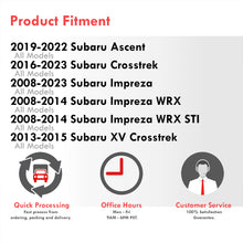 Load image into Gallery viewer, Subaru Ascent 2019-2022 / Crosstrek 2016-2023 / Impreza 2008-2023 / WRX STI 2008-2014 White SMD LED Trunk Cargo Compartment Light Clear Len