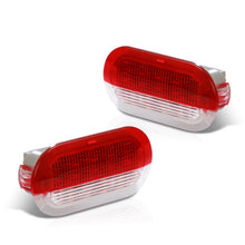 Load image into Gallery viewer, Skoka / Seat / Volkswagen 2-Piece Left & Right Interior White SMD LED Door Courtesy Lights Clear Len