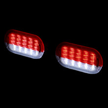 Load image into Gallery viewer, Skoka / Seat / Volkswagen 2-Piece Left & Right Interior White SMD LED Door Courtesy Lights Clear Len