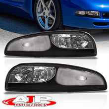 Load image into Gallery viewer, Chevy Corvette 97-04 Corner Light Clear Lens Black Housing