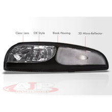 Load image into Gallery viewer, Chevy Corvette 97-04 Corner Light Clear Lens Black Housing