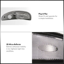 Load image into Gallery viewer, Chevy Corvette 97-04 Corner Light Clear Lens Chrome Housing