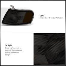 Load image into Gallery viewer, Nissan Sentra/200SX Corner Light Smoke Lens Amber Reflector