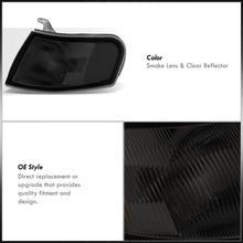 Load image into Gallery viewer, Nissan Sentra/200SX Corner Light Smoke Lens Clear Reflector