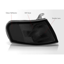 Load image into Gallery viewer, Nissan Sentra/200SX Corner Light Smoke Lens Clear Reflector