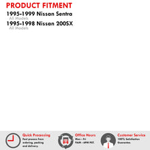 Load image into Gallery viewer, Nissan Sentra/200SX Corner Light Smoke Lens Clear Reflector