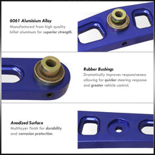 Load image into Gallery viewer, Acura Integra 1994-2001 / Honda Civic 1988-1995 / CRX 1988-1991 / Del Sol 1993-1997 Rear Lower Control Arms Blue