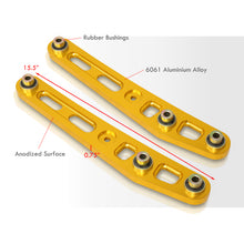 Load image into Gallery viewer, Acura Integra 1994-2001 / Honda Civic 1988-1995 / CRX 1988-1991 / Del Sol 1993-1997 Rear Lower Control Arms Gold