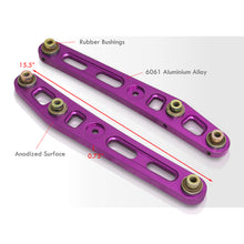 Load image into Gallery viewer, Acura Integra 1994-2001 / Honda Civic 1988-1995 / CRX 1988-1991 / Del Sol 1993-1997 Rear Lower Control Arms Purple