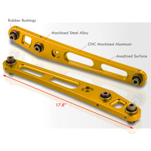 Load image into Gallery viewer, Honda Civic 1996-2000 Rear Lower Control Arms Gold