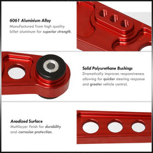 Load image into Gallery viewer, Acura Integra 1994-2001 / Honda Civic 1988-1995 / CRX 1988-1991 / Del Sol 1993-1997 Rear Lower Control Arms Red